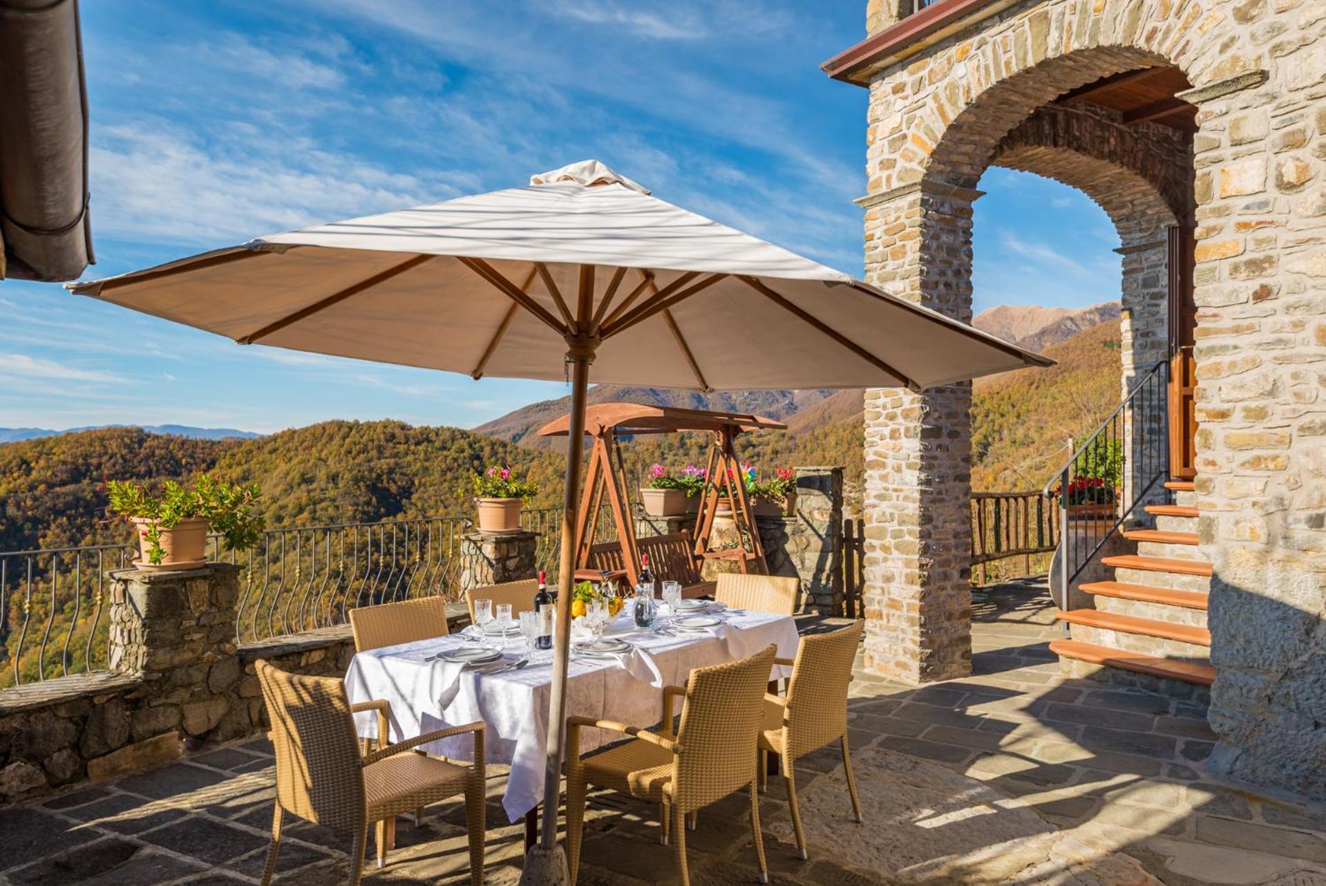 Vivi Luxury Country House Comano  ภายนอก รูปภาพ