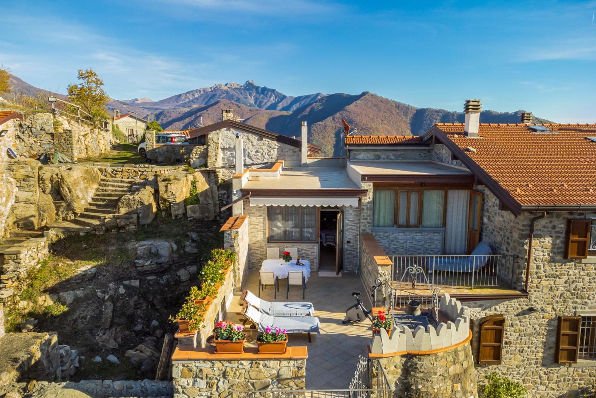 Vivi Luxury Country House Comano  ภายนอก รูปภาพ
